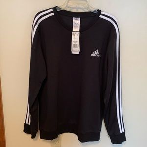 NWT mens  Adidas “multi sport” sweatshirt with embroidered adidas logo